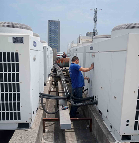 大冶中央空调制热和不制冷系统维修方法